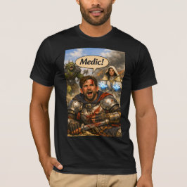 Camiseta de luchador sanador clérigo