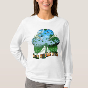 Camiseta de Luck Of The irish de señora con el