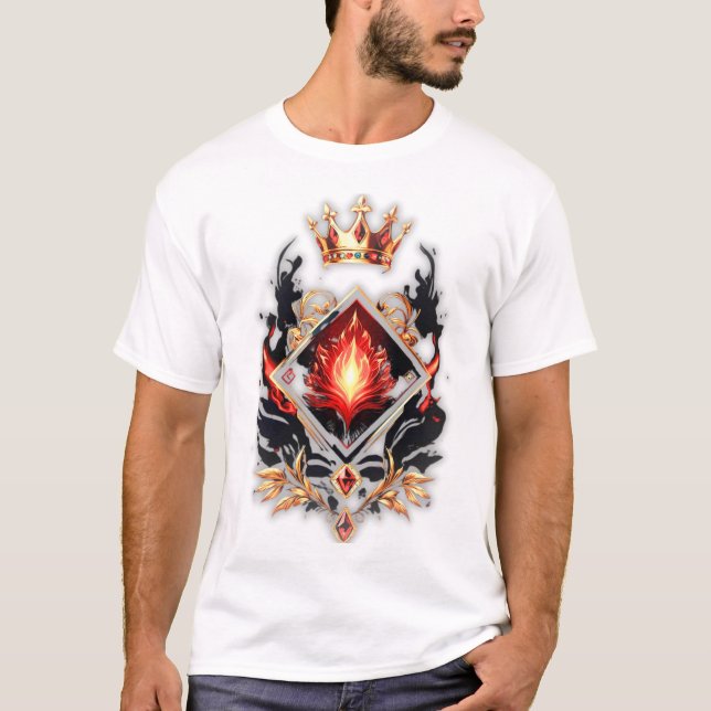Camiseta de lujo con mentalidad de millonario – Ro (Anverso)
