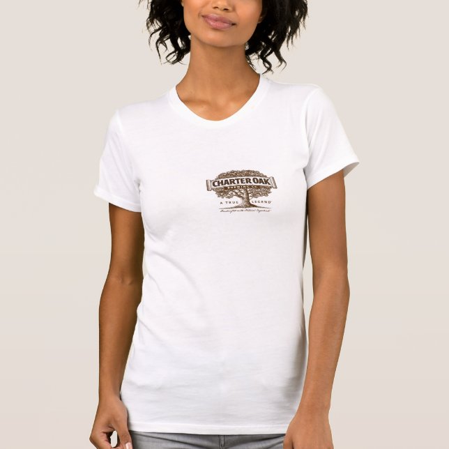 Camiseta de lujo del roble de la carta de las (Anverso)