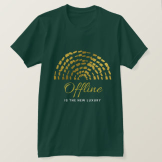 Camiseta de lujo offline: Encuentra tu paz en el s