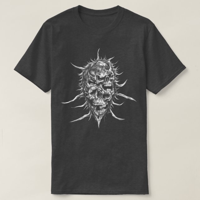 Camiseta De Luks Skull Envenena La Cosa (Diseño del anverso)