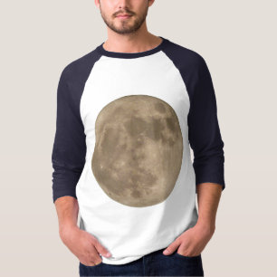 Camiseta de Luna Camiseta de Luna Llena Camisetas 