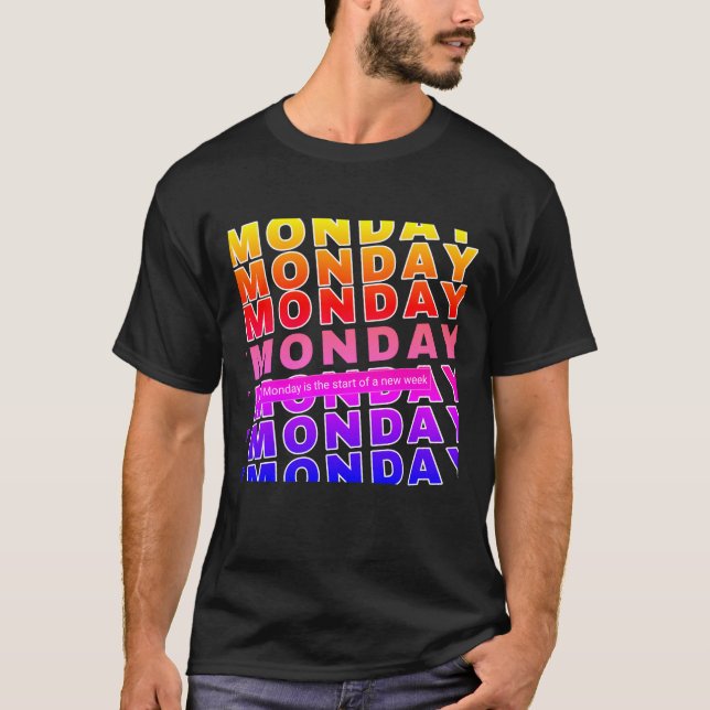 Camiseta de lunes de Hola (Anverso)