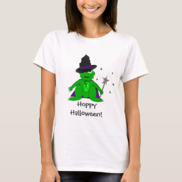Camiseta de lúpulo de Halloween de la rana mágica