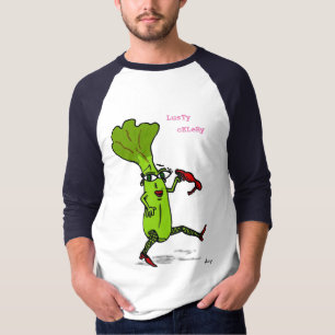 Camiseta de Lusty Celery Mens Raglan