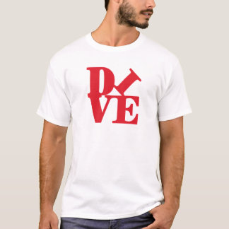 Camiseta de luz de buceo pop