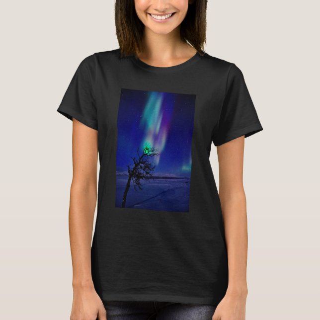 Camiseta de luz del norte (Anverso)
