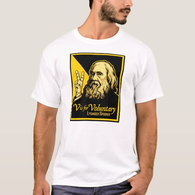 Camiseta de Lysander Spooner (Anverso)