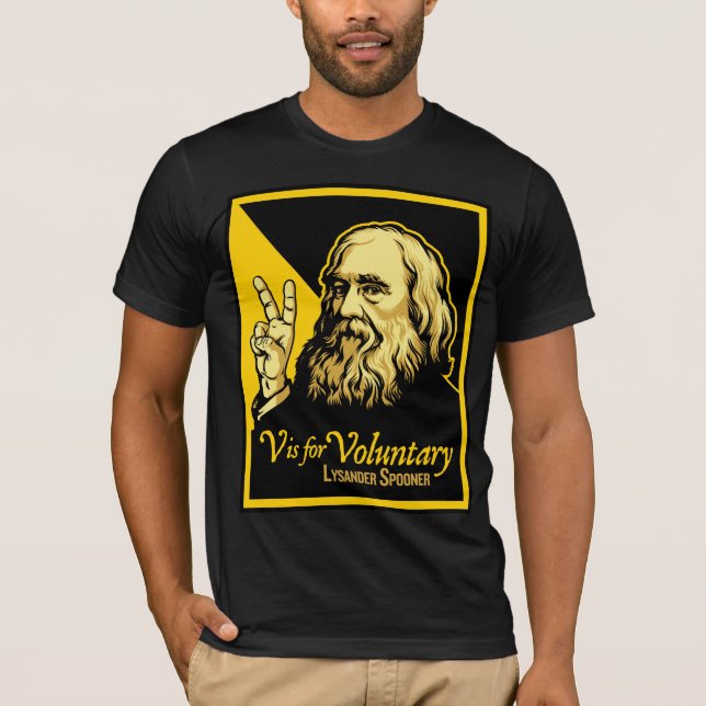 Camiseta de Lysander Spooner (Anverso)