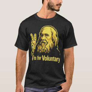 Camiseta de Lysander Spooner Voluntaryism