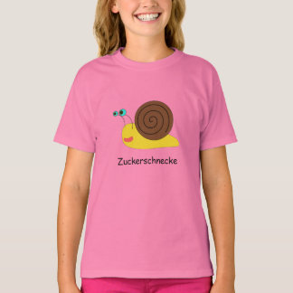 Camiseta de Mädchen "Zuckerschnecke"