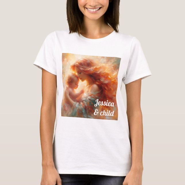 Camiseta de madre e hijo (Anverso)