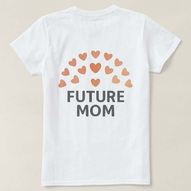 Camiseta De Madres/Chicas Futuras (Reverso del diseño)