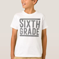 Camiseta de maestro de 6º grado, Camiseta de sexto