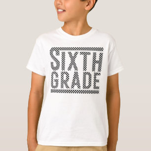 Camiseta de maestro de 6º grado, Camiseta de sexto