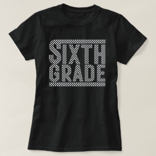 Camiseta de maestro de 6º grado, camiseta de sexto