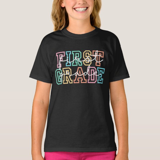 Camiseta de maestro de primer grado, Camiseta de m (Anverso)
