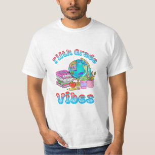 Camiseta de maestro de quinto grado   Regreso a cl