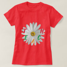Camiseta de MAESTRO - MARGARITA BLANCA - MANTÉN LA