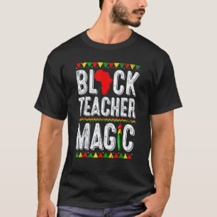 Camiseta de magia de maestro negro, mes de la hist