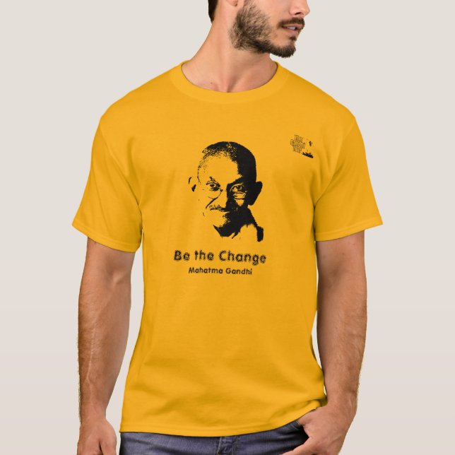 Camiseta de Mahatma Gandhi (Anverso)