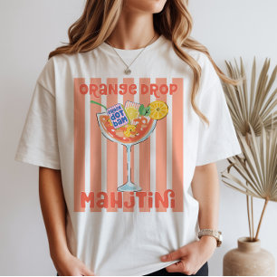 Camiseta de Mahjong de Martini Orange Drop