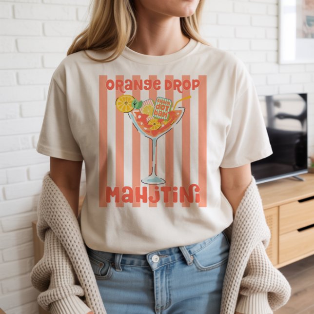 Camiseta de Mahjong Orange Martini (Subido por el creador)