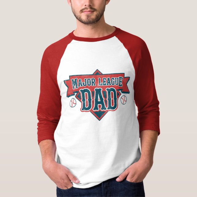 Camiseta de Major League Dad (Anverso)