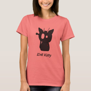 Camiseta de maldad Kitty