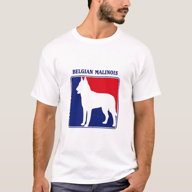 Camiseta de Malinois del belga de la primera (Anverso)