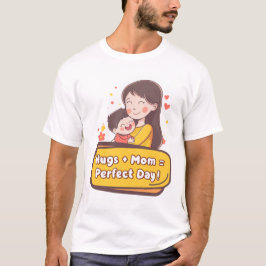 Camiseta de mamá abraza