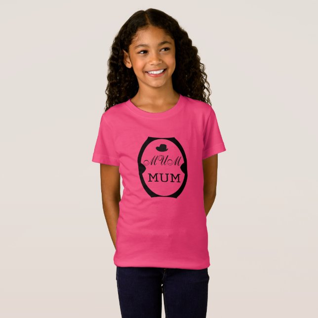 Camiseta de Mamá  Amor de Mamá Vida de Mamá (Anverso completo)
