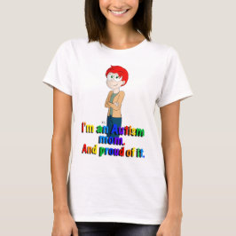 Camiseta de mamá autista