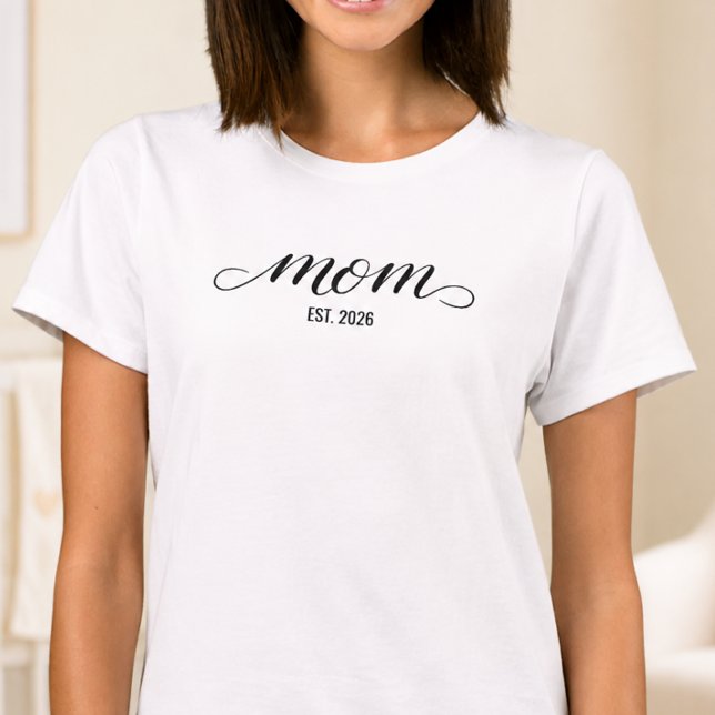 Camiseta de Mamá con Fecha de Establecimiento en L (Subido por el creador)