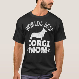 Camiseta de Mamá Corgi Ropa para Pasear Perros