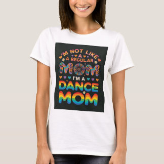 camiseta de mamá de baile linda
