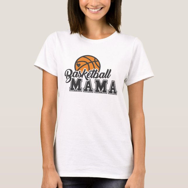 Camiseta de Mama de Baloncesto (Anverso)