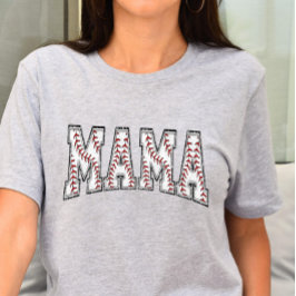 Camiseta de Mama de Béisbol