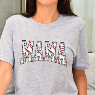 Camiseta de Mama de Béisbol