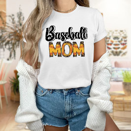 Camiseta de mamá de béisbol, mamá de regalo