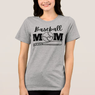 Camiseta de Mamá de Béisbol – Playera para el Día