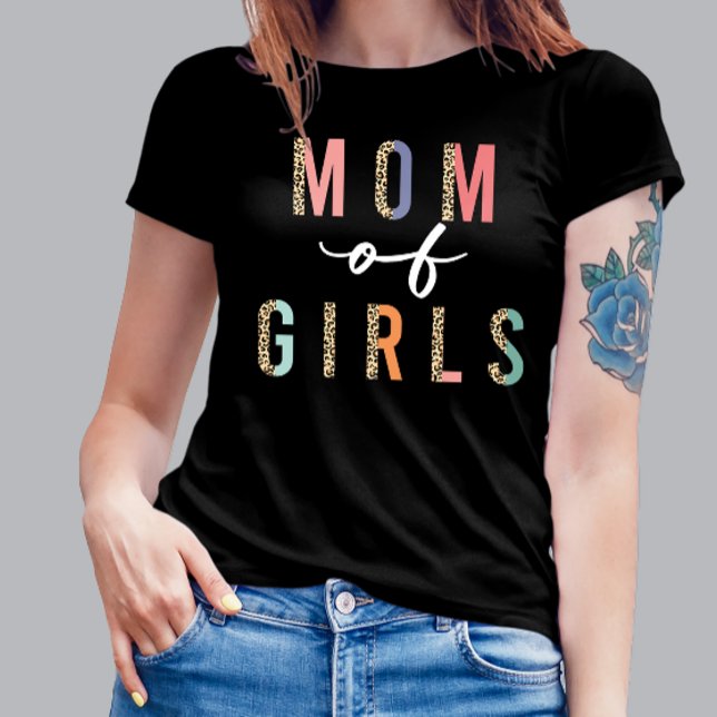 Camiseta De Mamá De Chicas (Subido por el creador)
