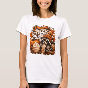 Camiseta de Mama de Especias de Calabaza Otoño, Ma