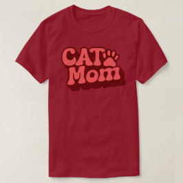 Camiseta de mamá de gato para el día de la madre