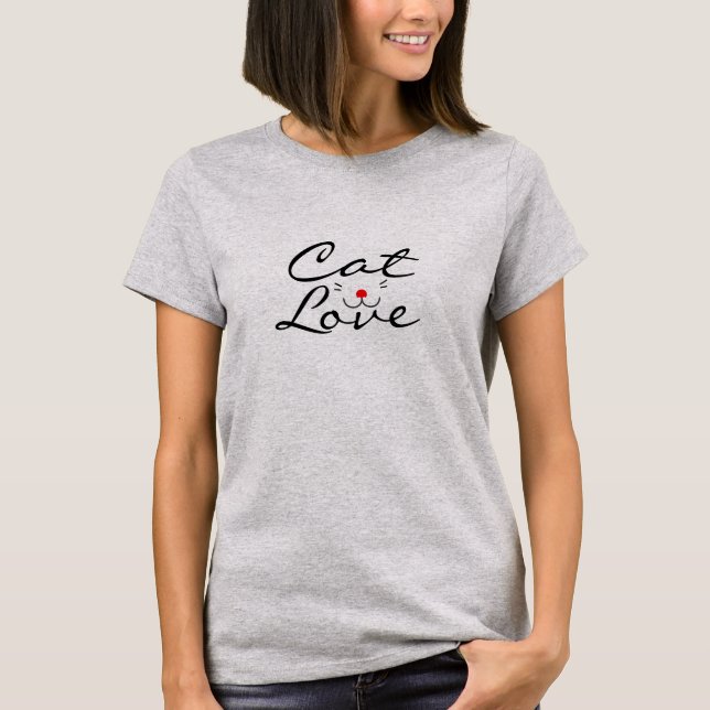 Camiseta de mamá de gato - Tee felino de Personali (Anverso)
