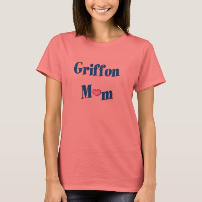 Camiseta de mamá de Griffon (Anverso)