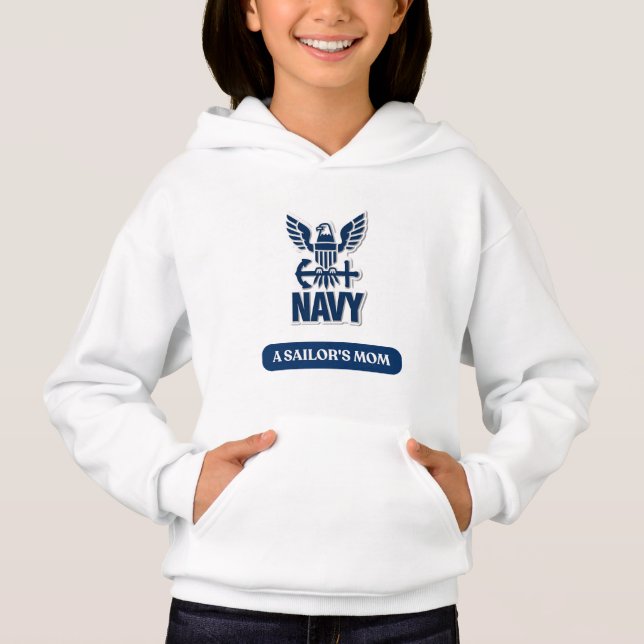 Camiseta de Mamá de Marinero de la Armada de EE. U (Anverso)