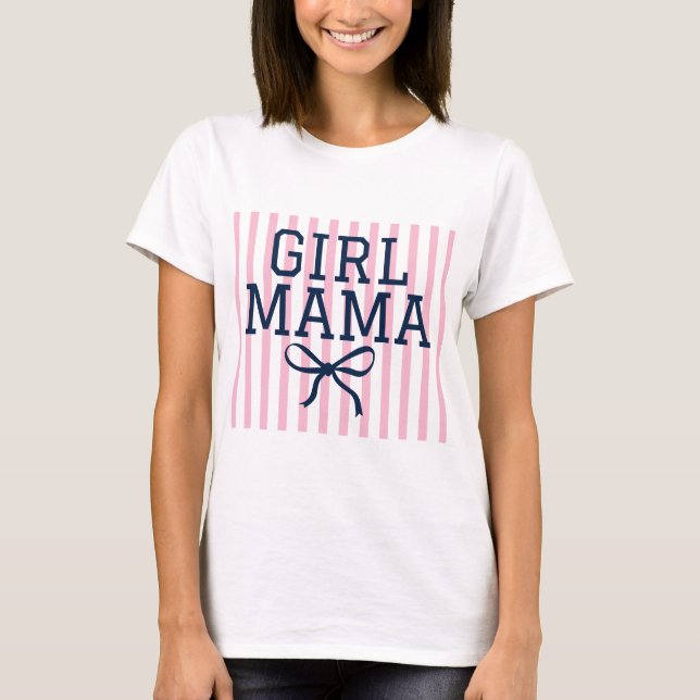 Camiseta de mamá de niña (Anverso)
