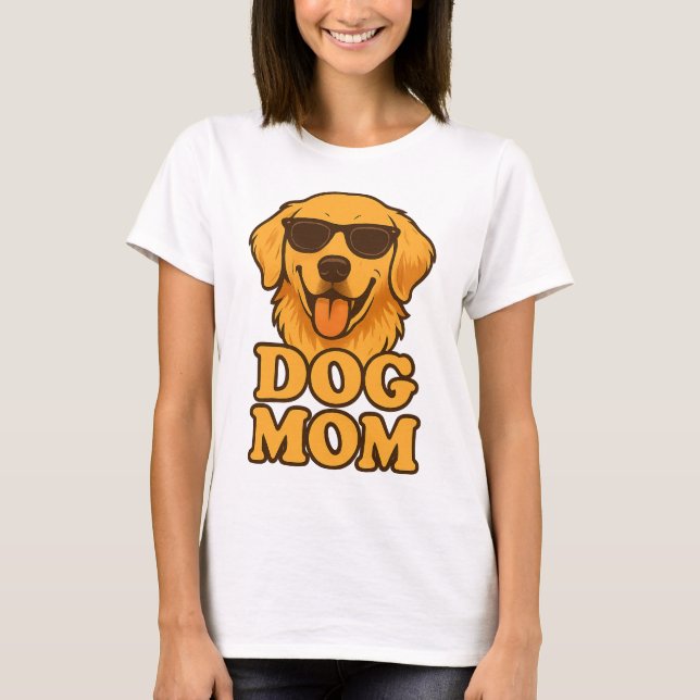 Camiseta de Mamá de Perro (Anverso)